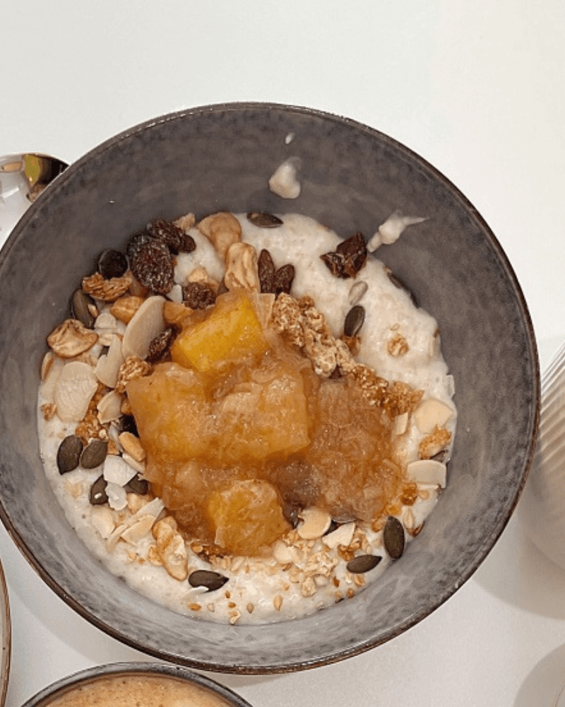 Apricot hot sale porridge baby