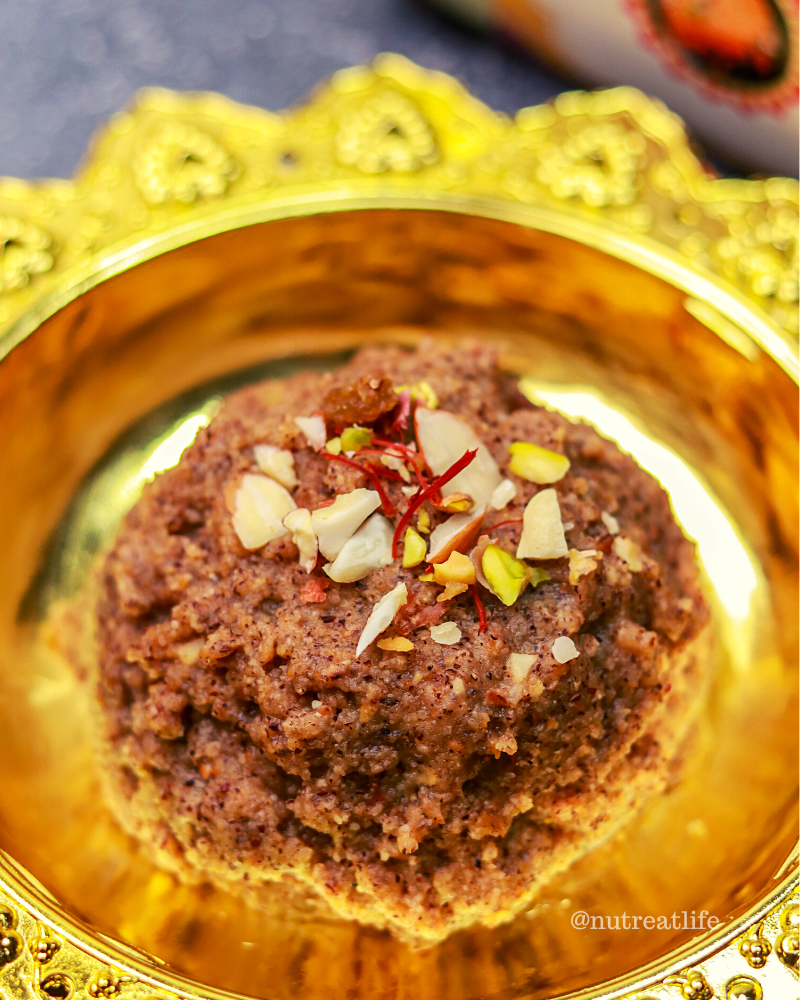 Ragi Moong Dry Fruit Mix - Nutreatlife